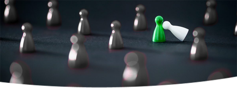Game pieces spread out