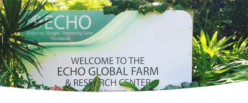 Echo Global Farm company sign