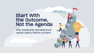 Start With the Outcome, Not the Agenda